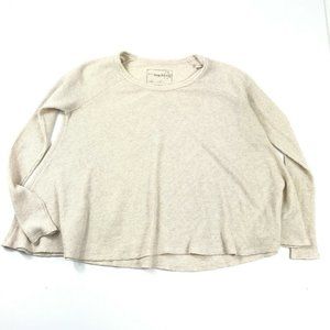 We The Free People Thermal Swing Knit Top Size S